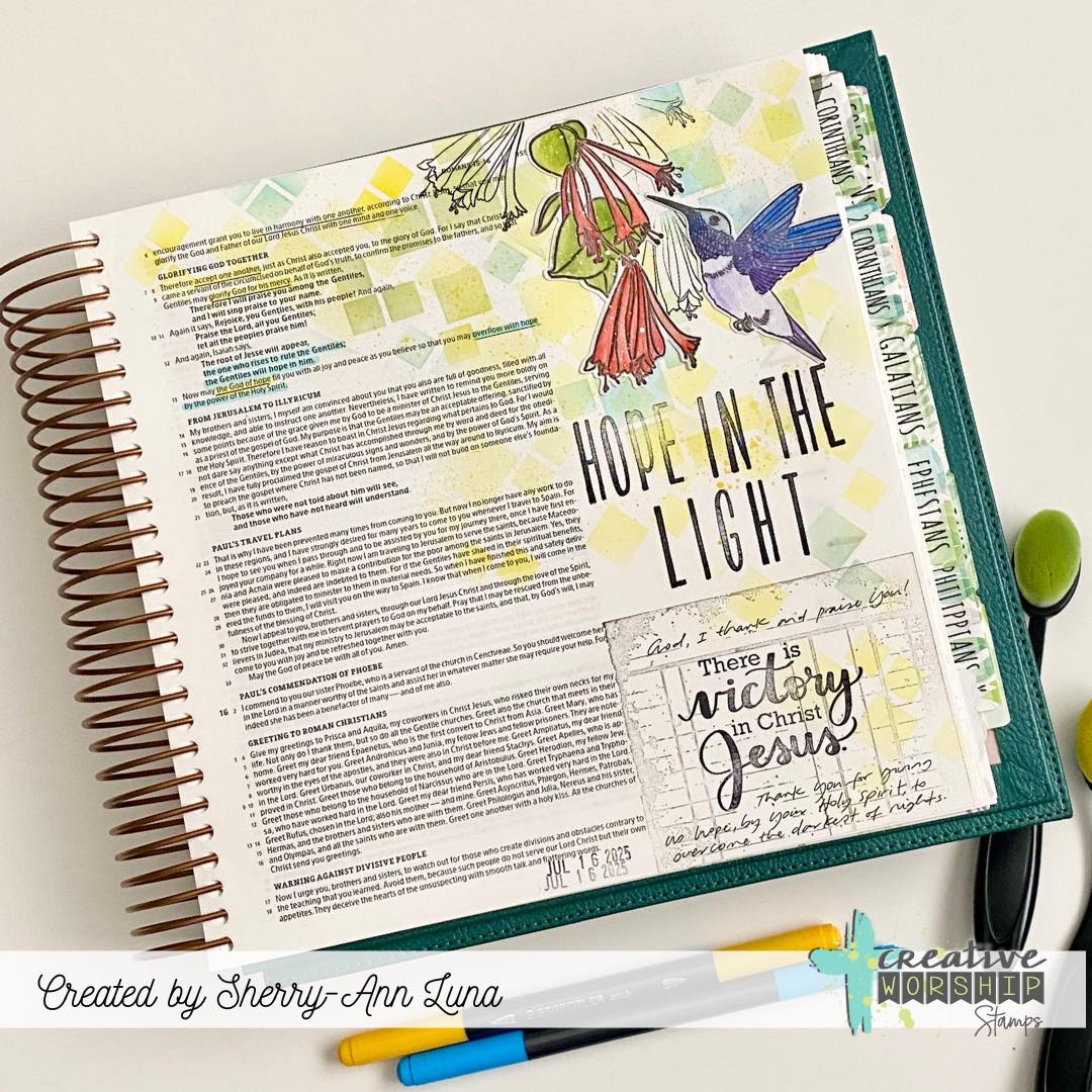 God is Already There Clear Stamp Set