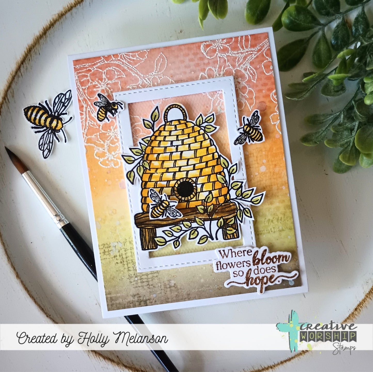 Bee Sweet Clear Stamp Set