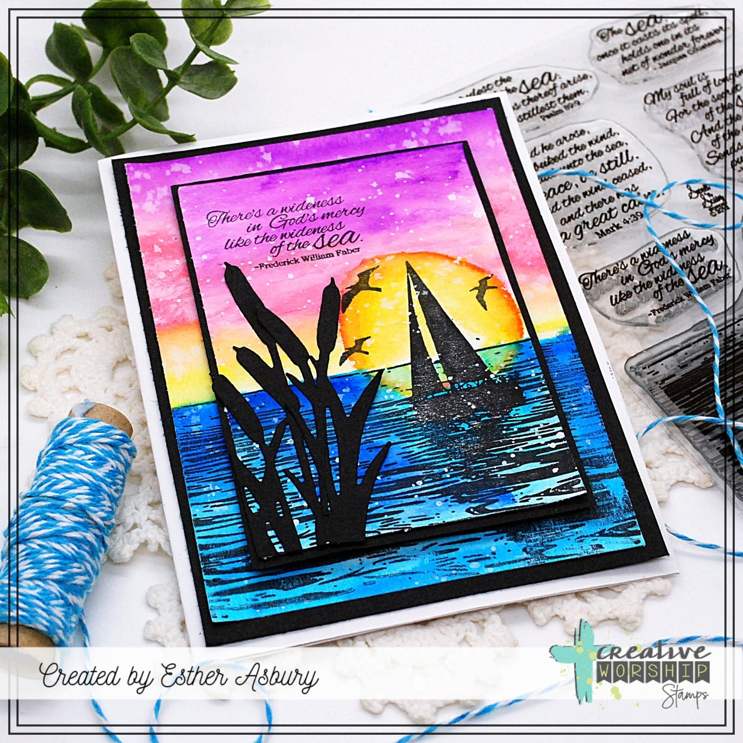 The Sea Clear Stamp Set
