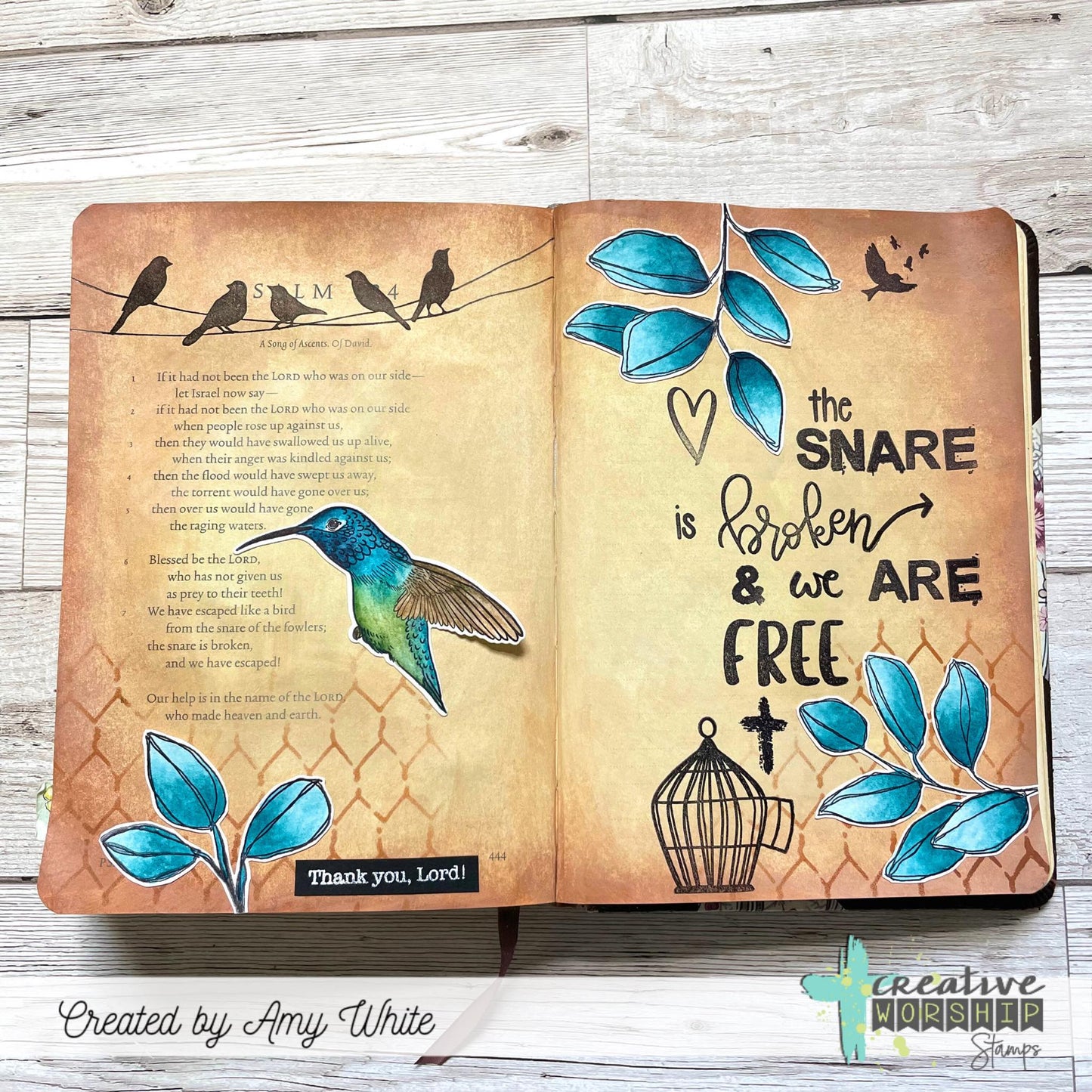 Hummingbird Wishes Clear Stamp Set