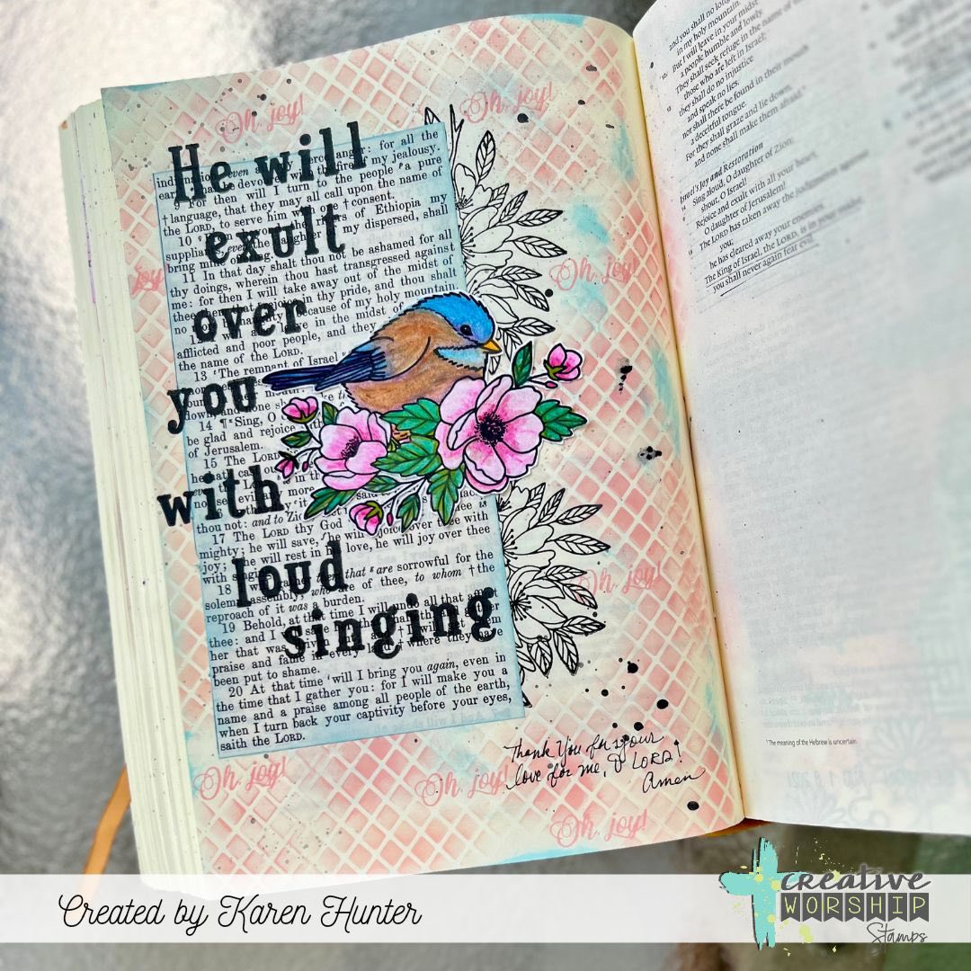 Song Birds Clear Stamp Set