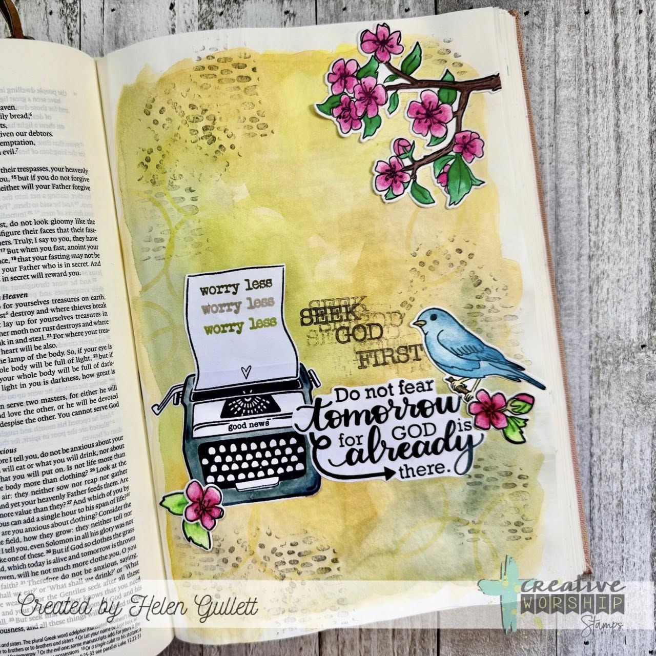 God is Already There Clear Stamp Set