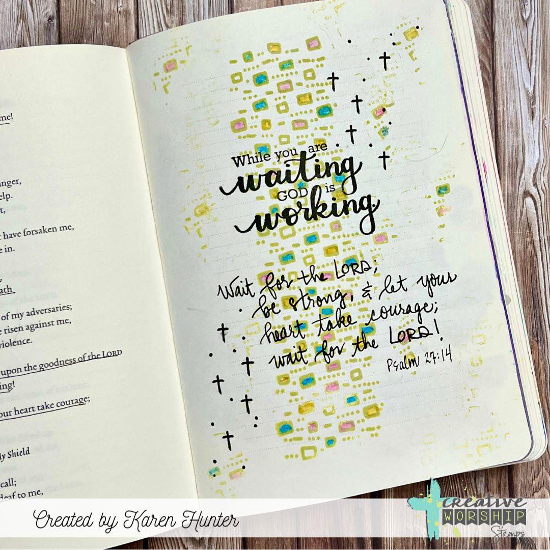 God is Already There Clear Stamp Set