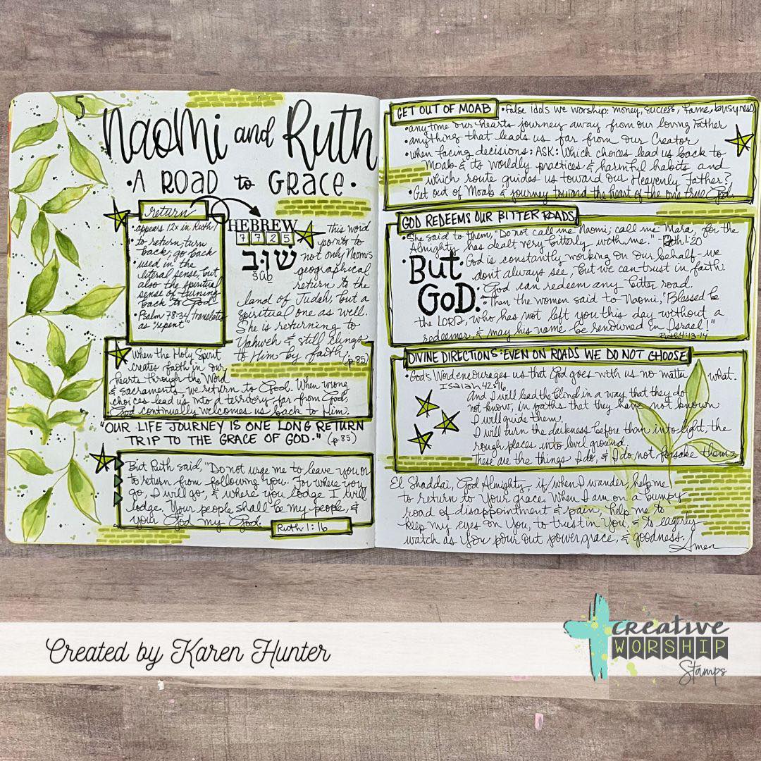 Word Mapping Clear Stamp Set