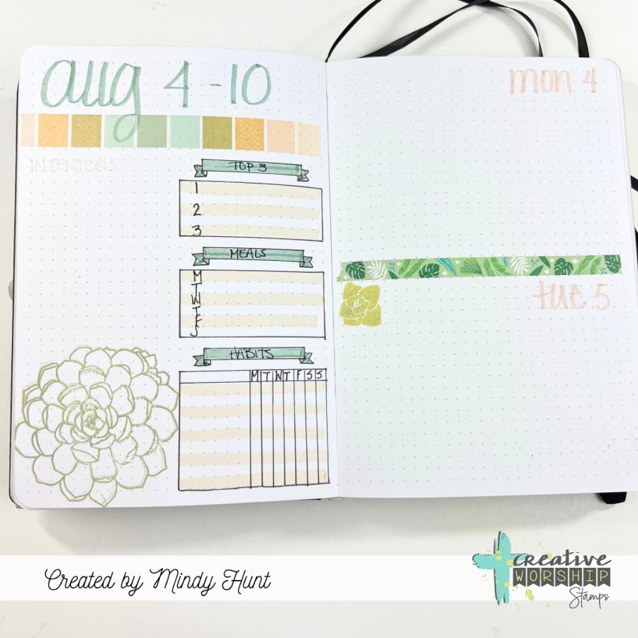 Succulents Clear Stamp Set