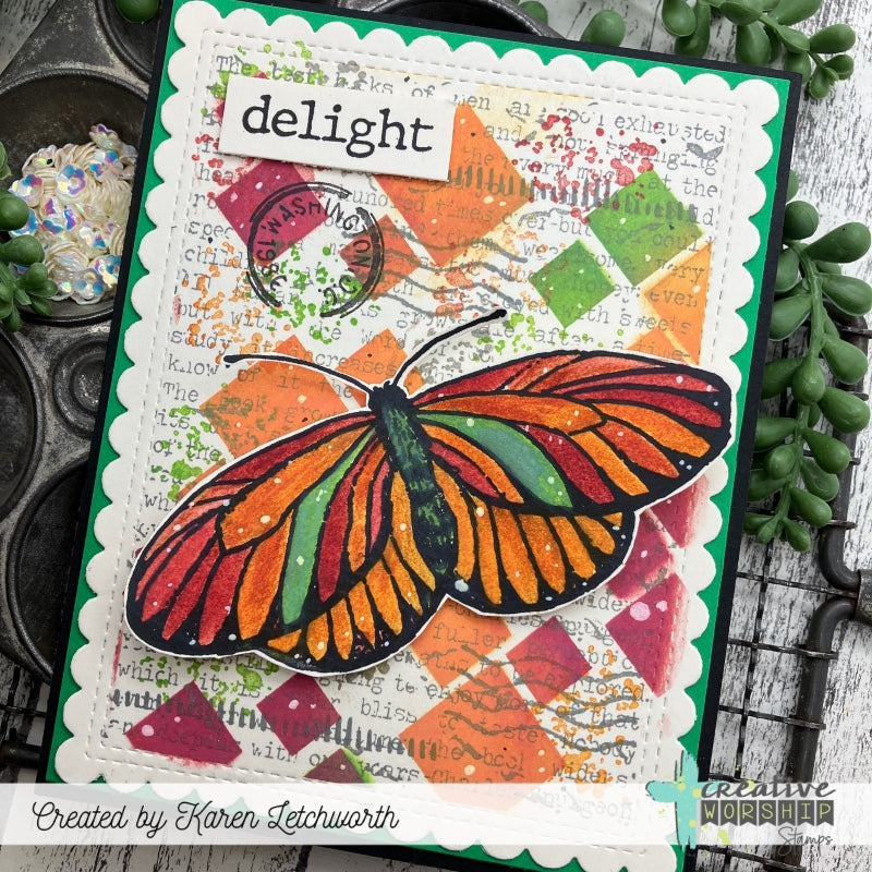 Butterfly Bliss Clear Stamp Set
