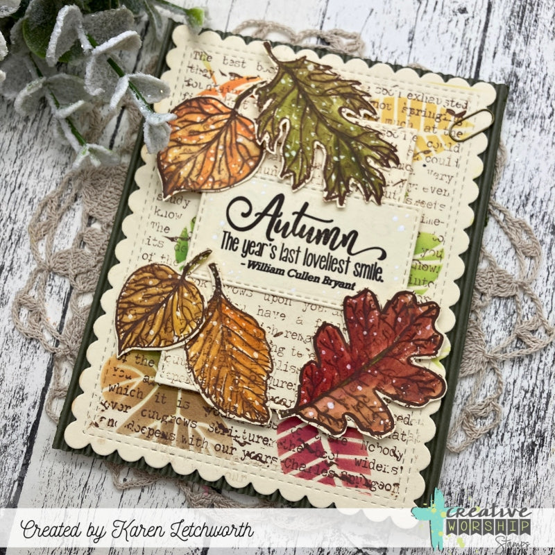 Autumn Splendor Clear Stamp Set
