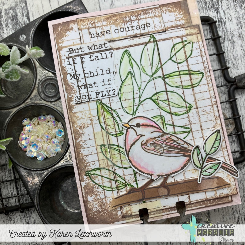 Singing Praises Clear Stamp Set