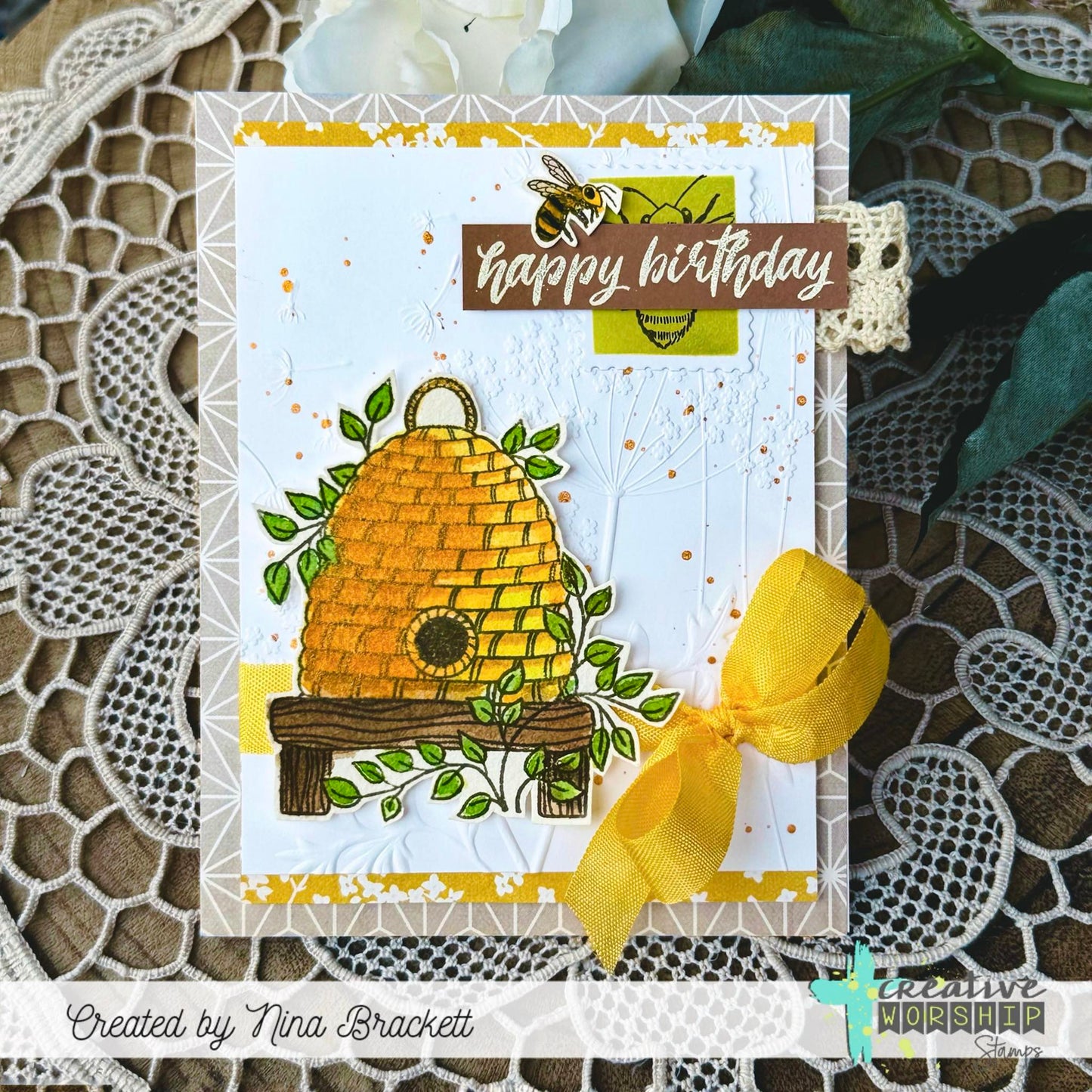 Bee Sweet Clear Stamp Set