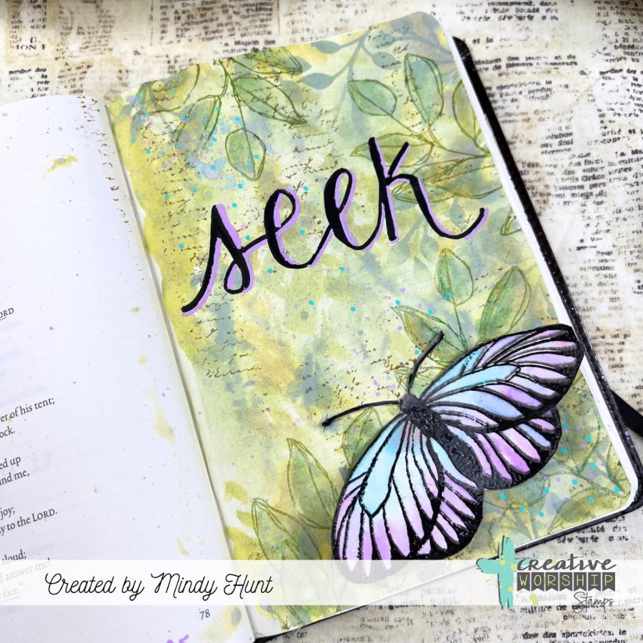 Butterfly Bliss Clear Stamp Set