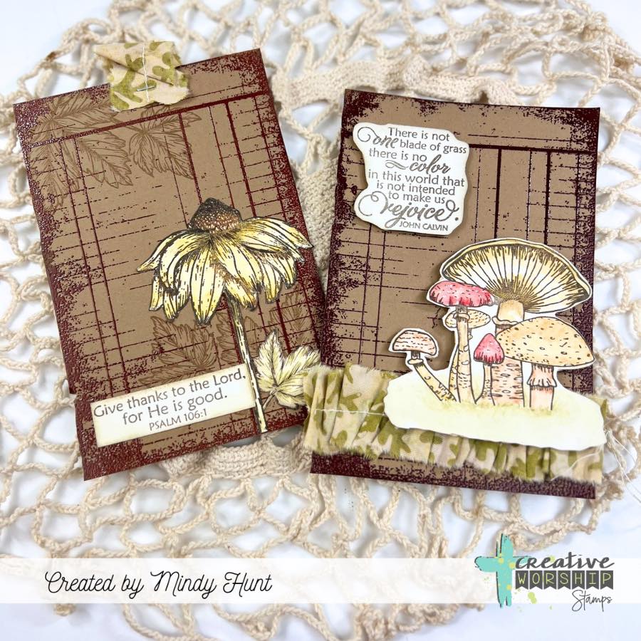 Vintage Ledger Page Clear Stamp