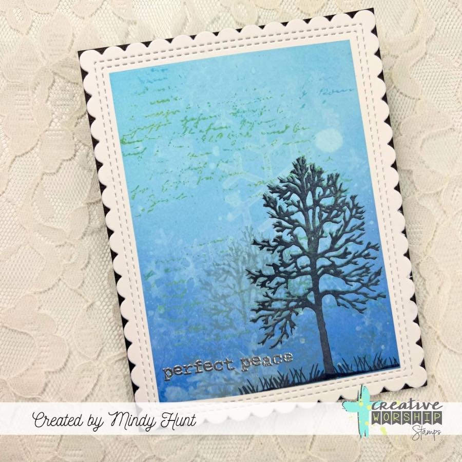 Scene Silhouettes: Trees Clear Stamp Set