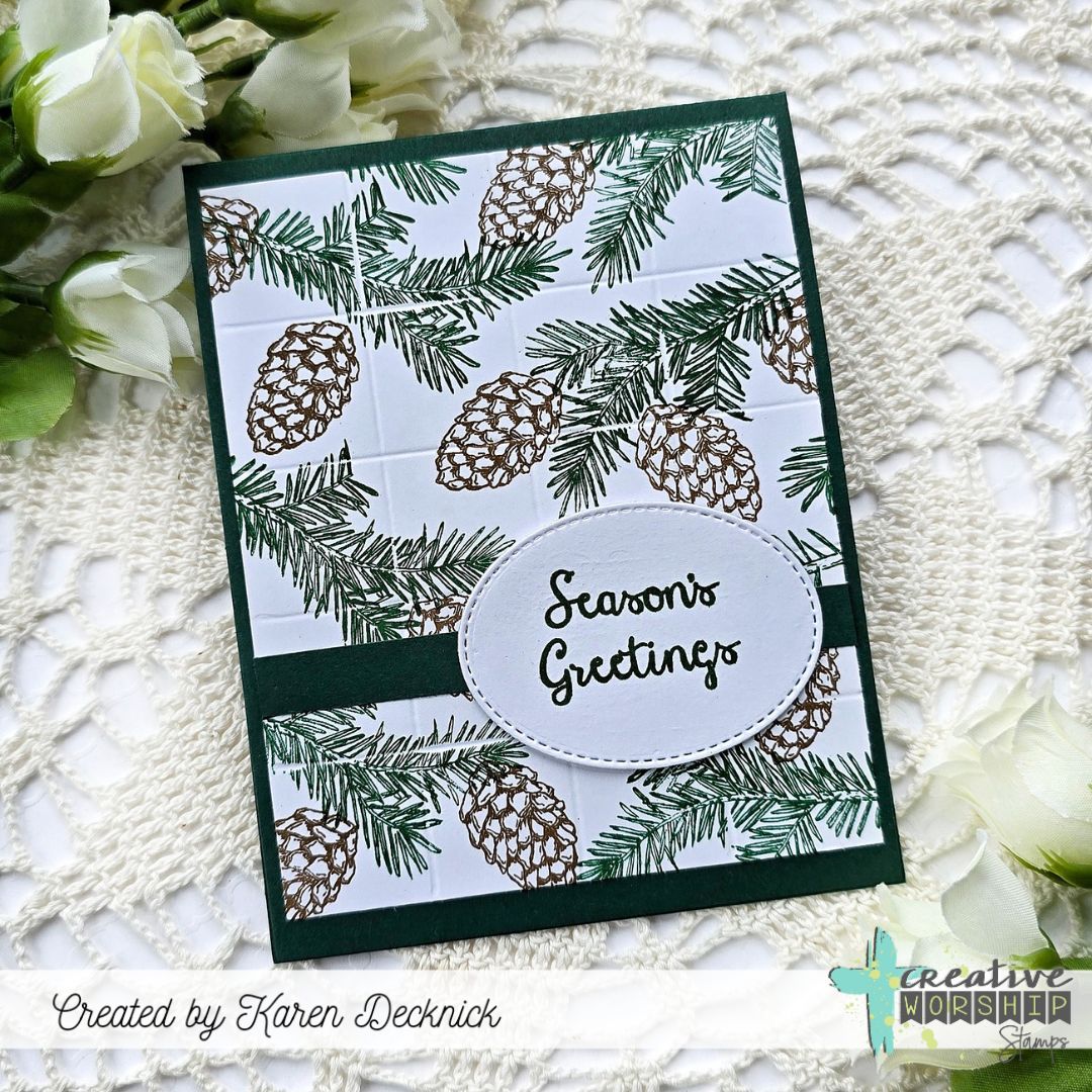 Christmas Pine Clear Stamp Set