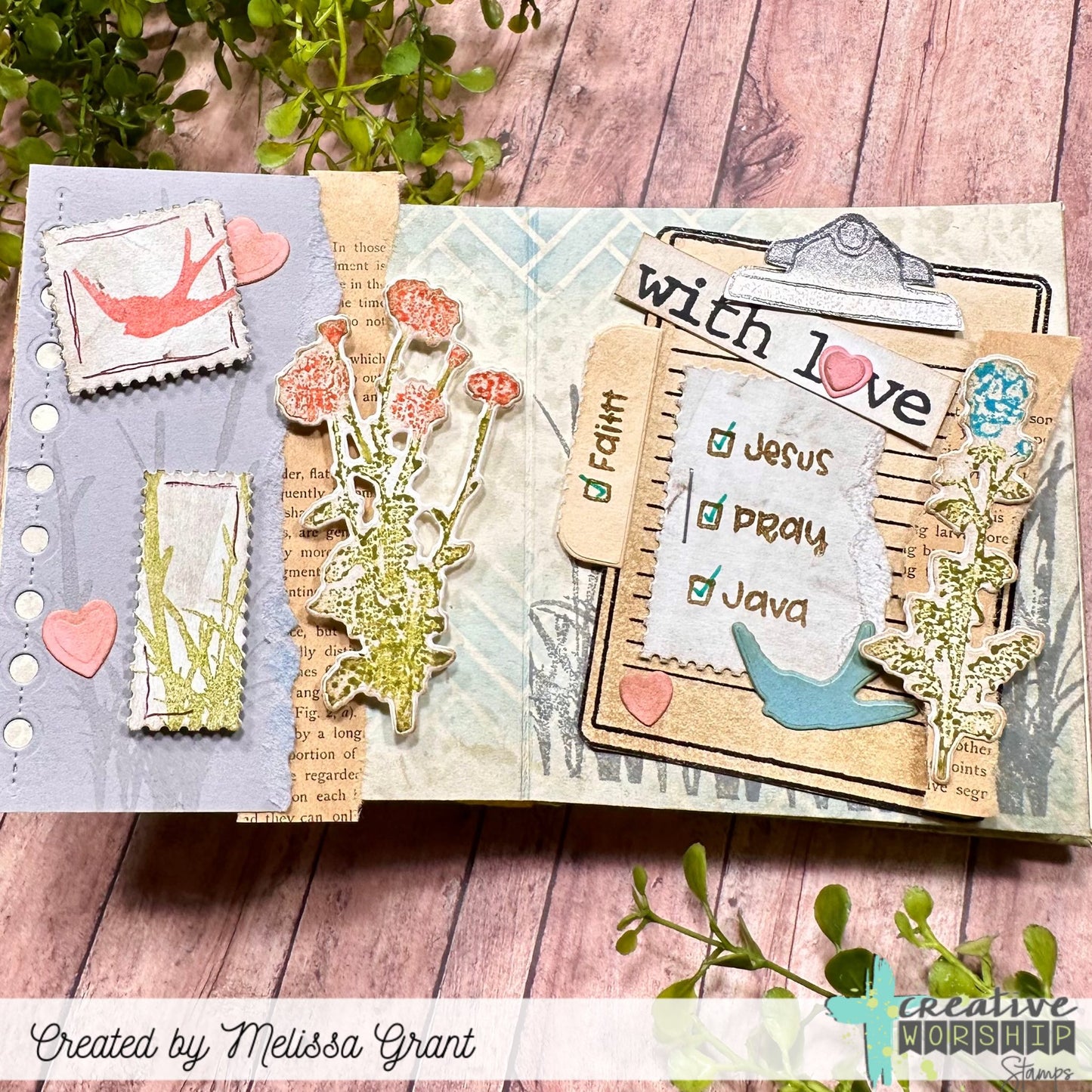 Typed Thoughts Clear Stamp Set