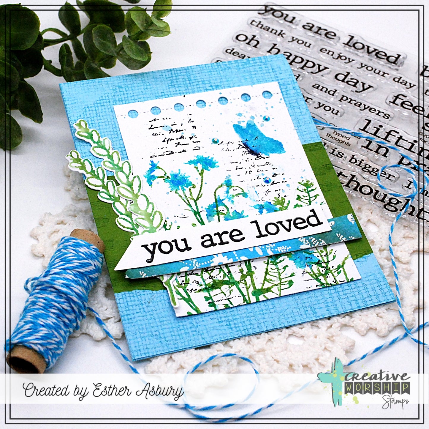 Nature Silhouettes 3 Clear Stamp Set