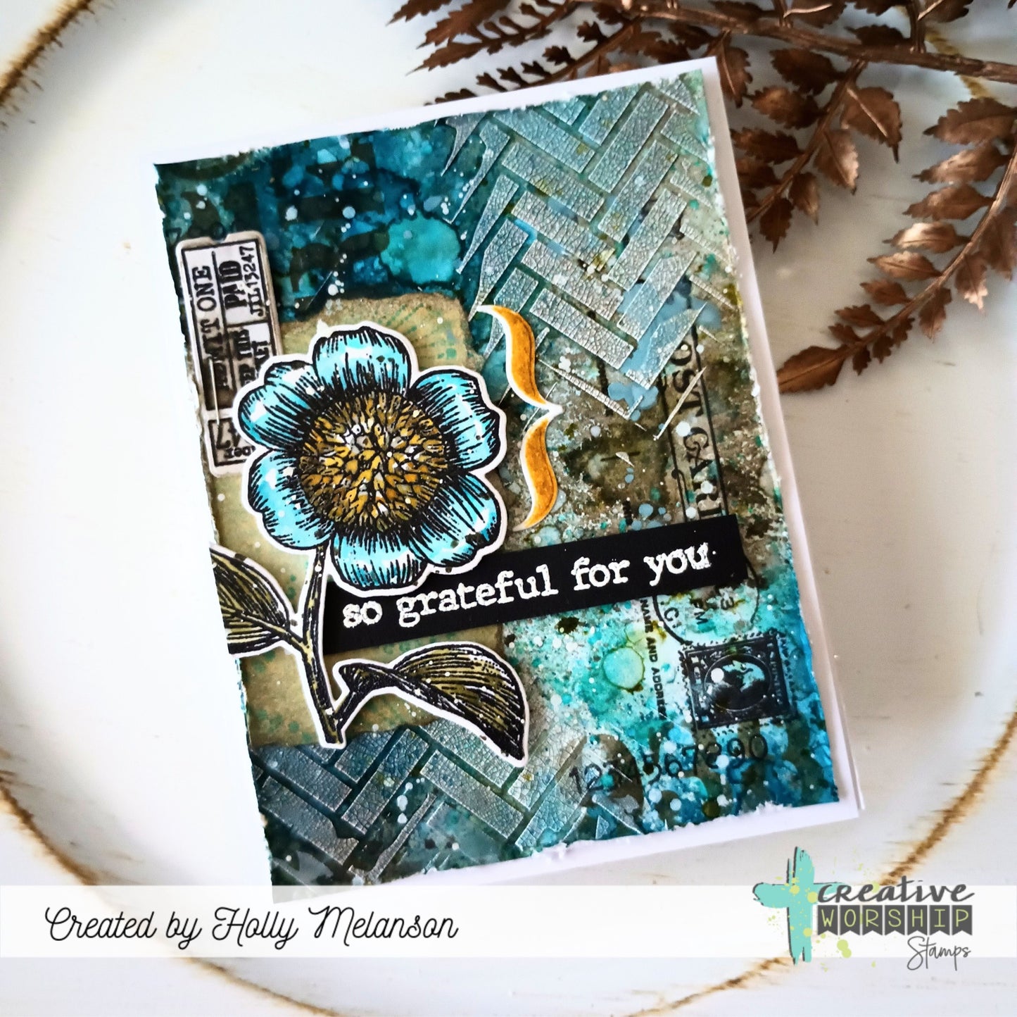 PREORDER Vintage Postcards Clear Stamp Set