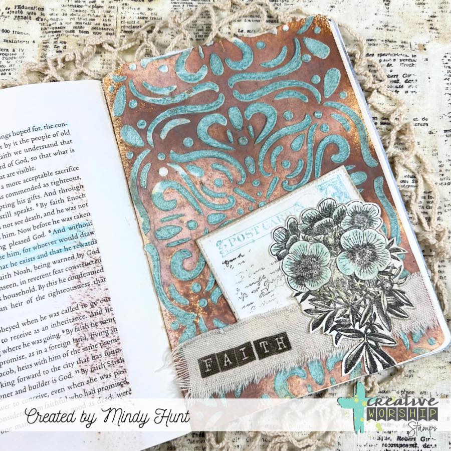 PREORDER Vintage Postcards Clear Stamp Set