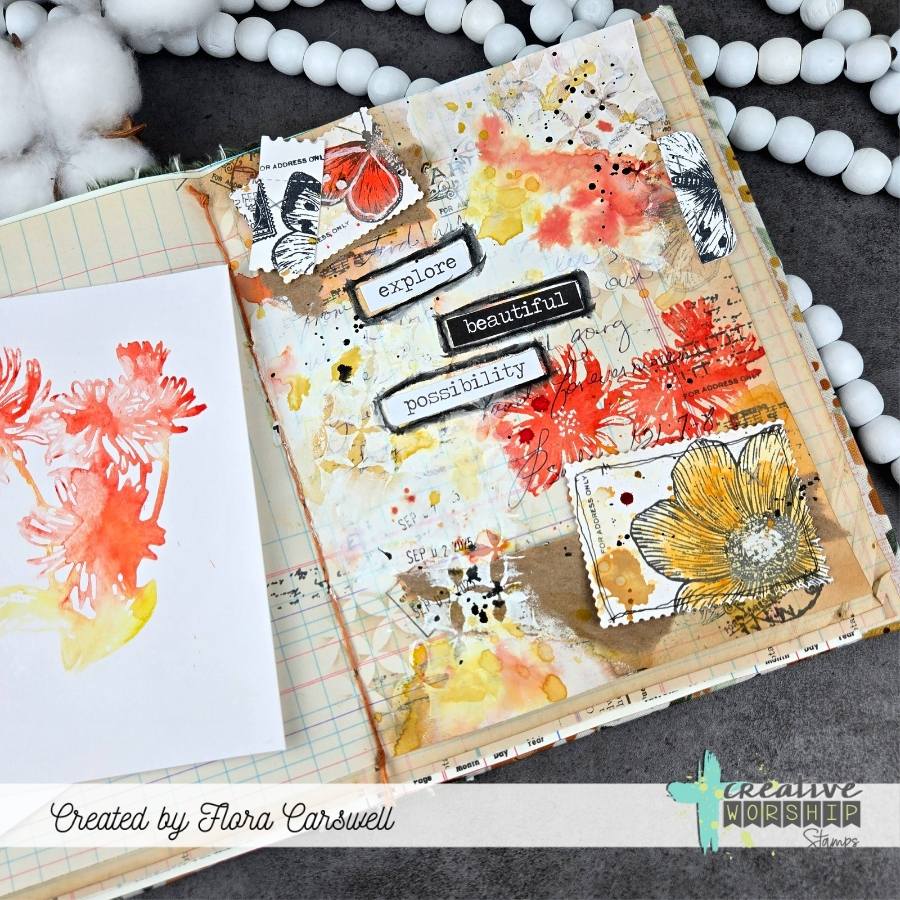 PREORDER Vintage Postcards Clear Stamp Set