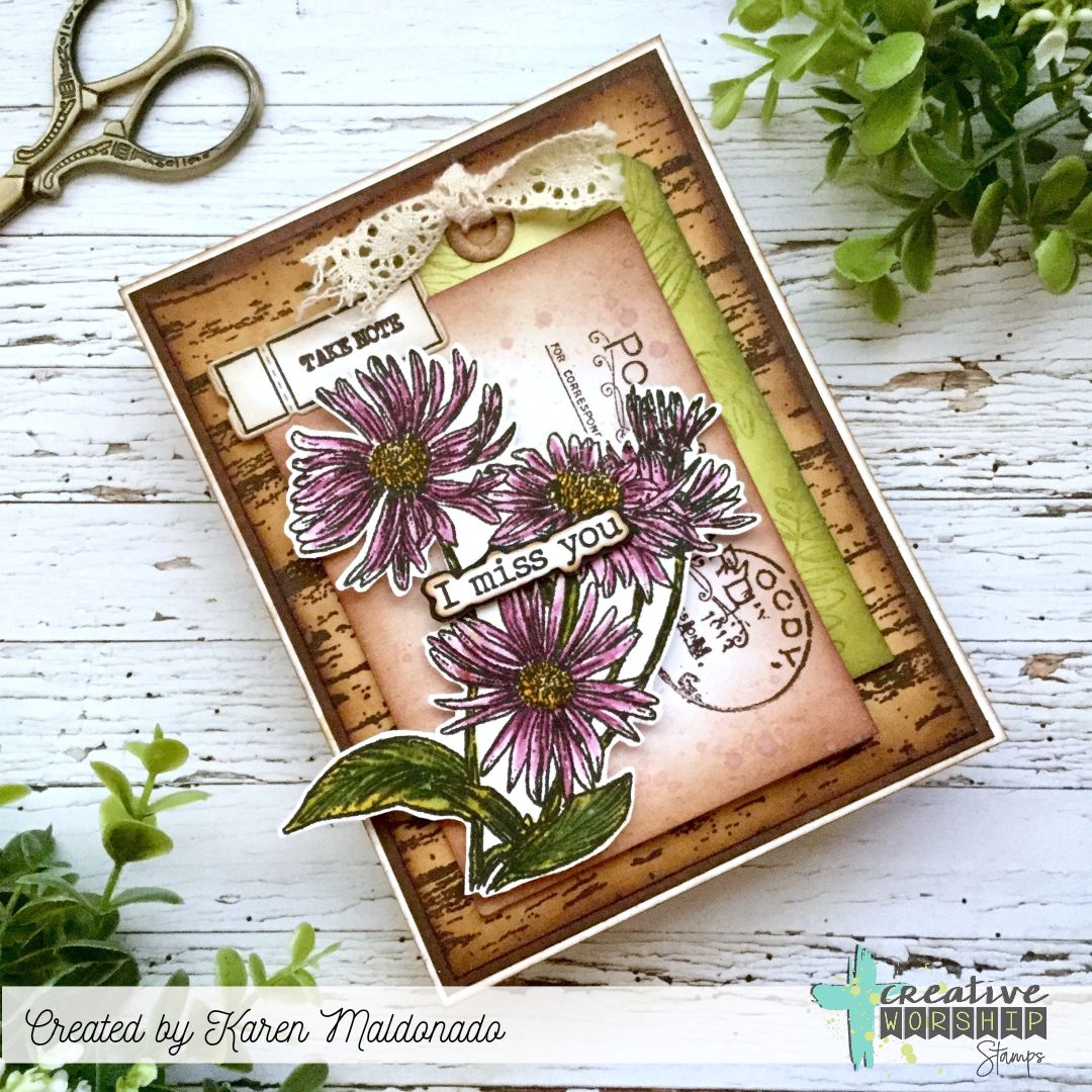 PREORDER Vintage Postcards Clear Stamp Set