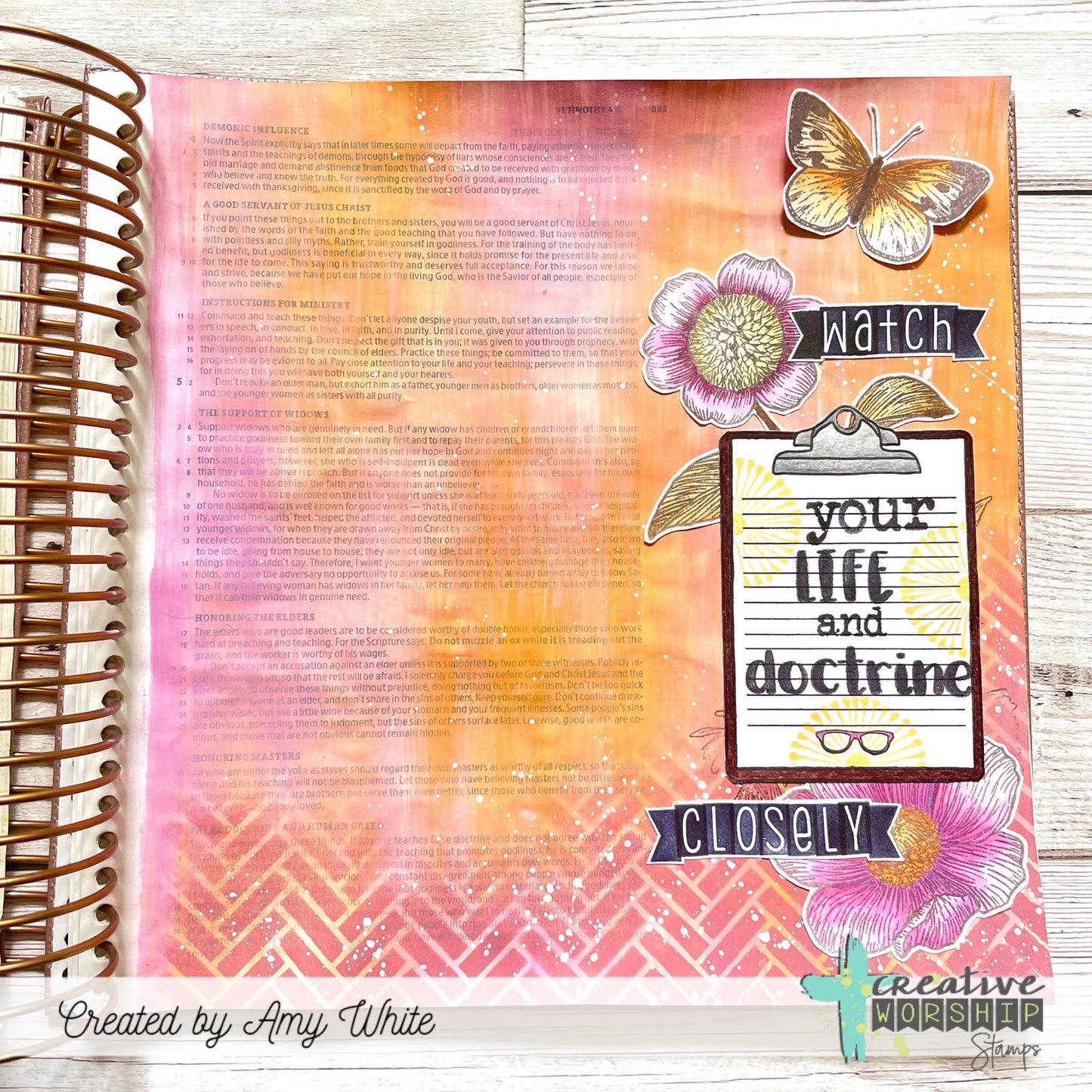 Clipboard Clear Stamp Set