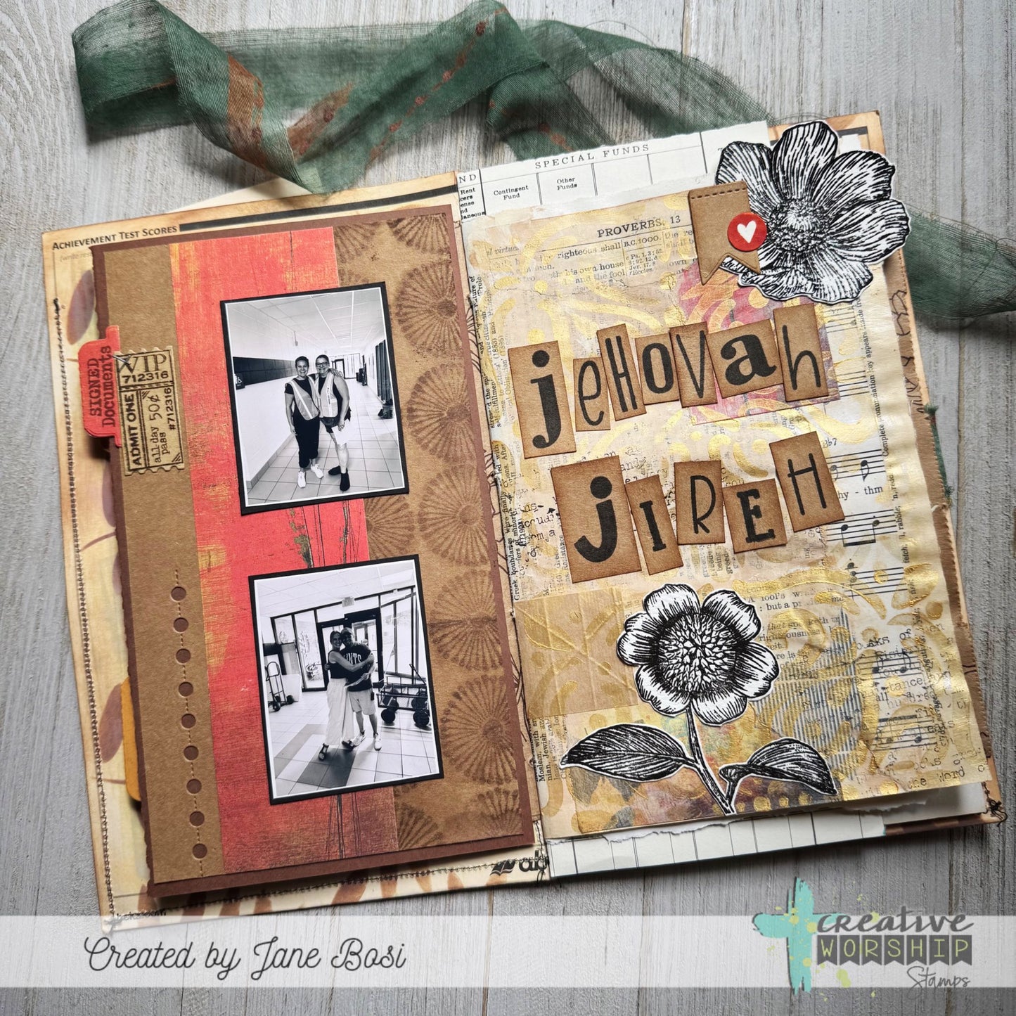 Vintage Labels Clear Stamp Set