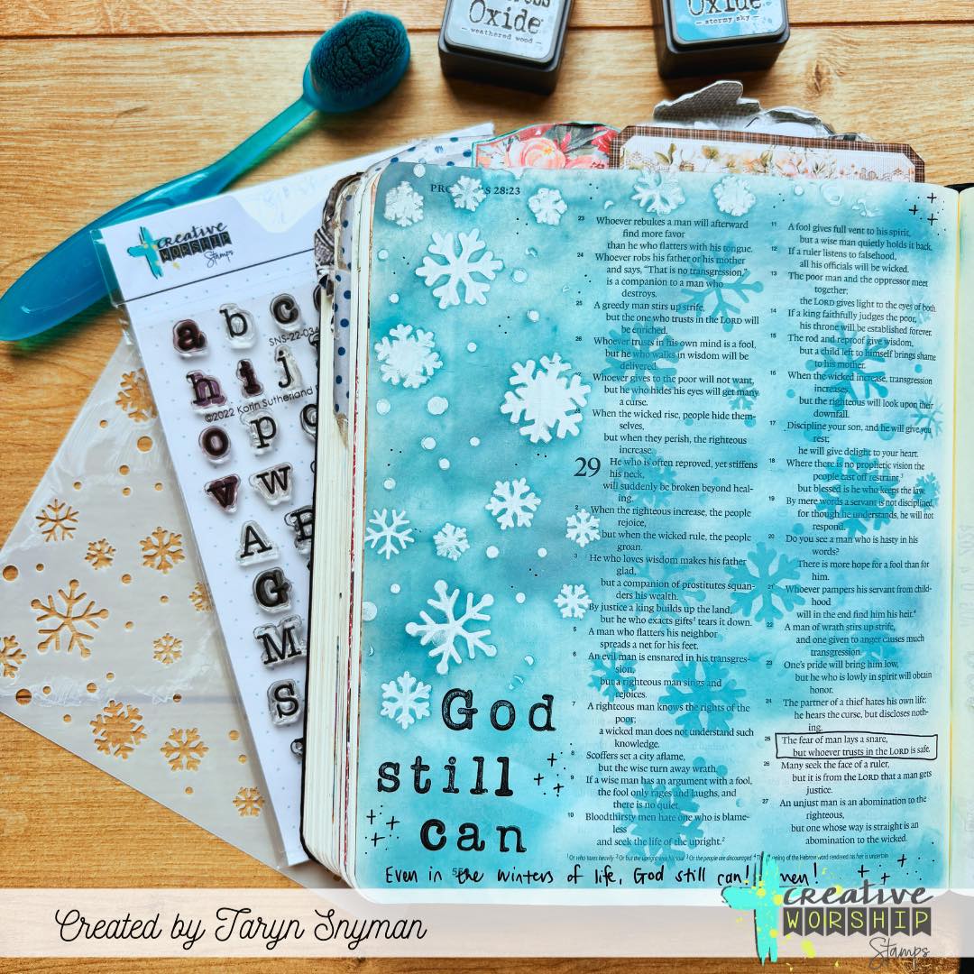 Typewriter Alpha Clear Stamp Set