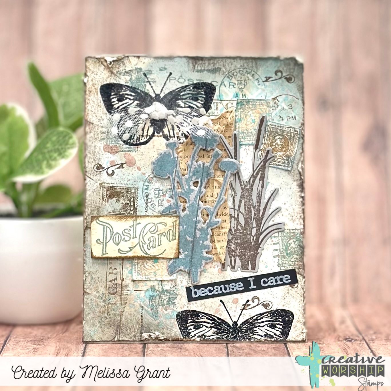 Nature Silhouettes 4 Clear Stamp Set