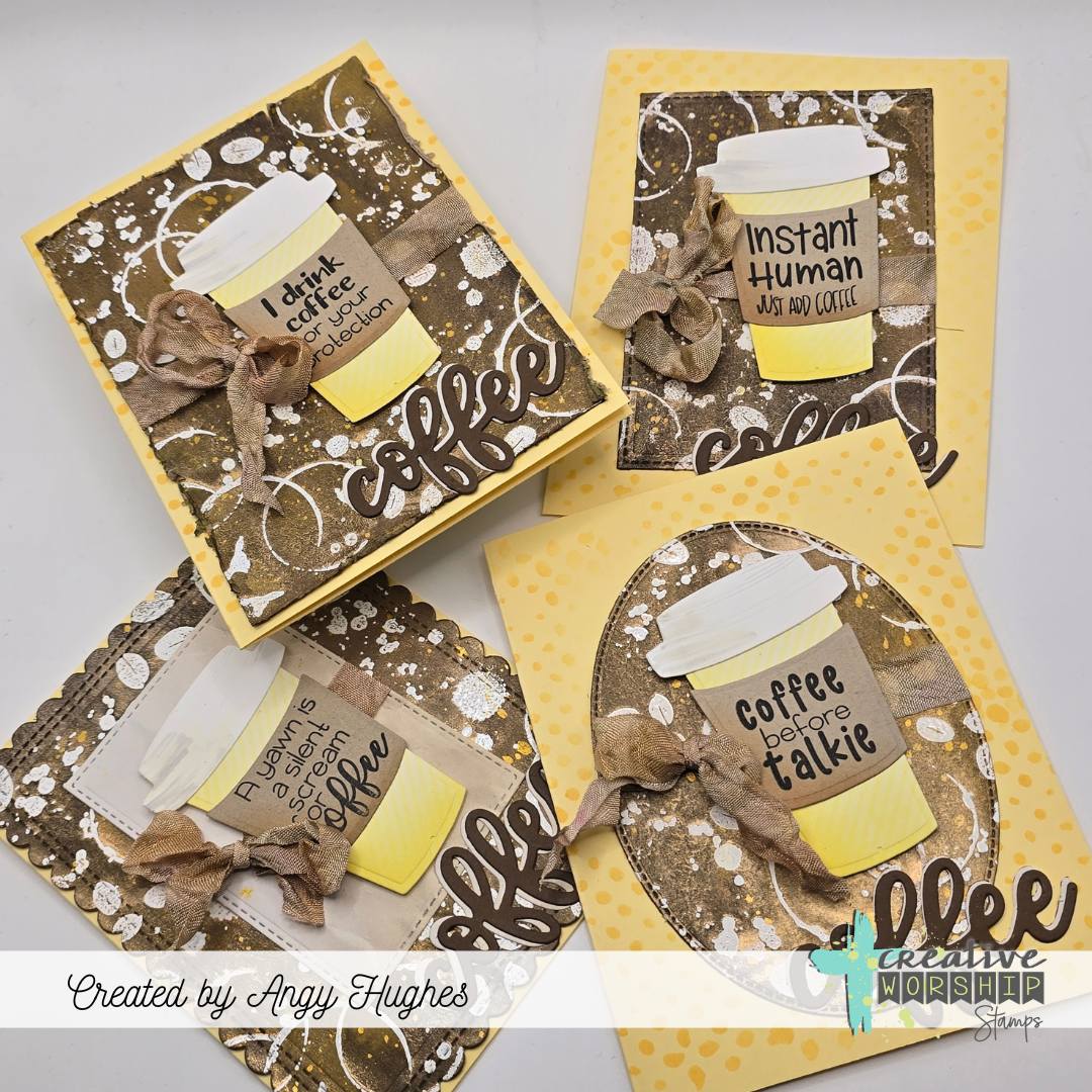 Coffee Talk 2 Clear Stamp Set