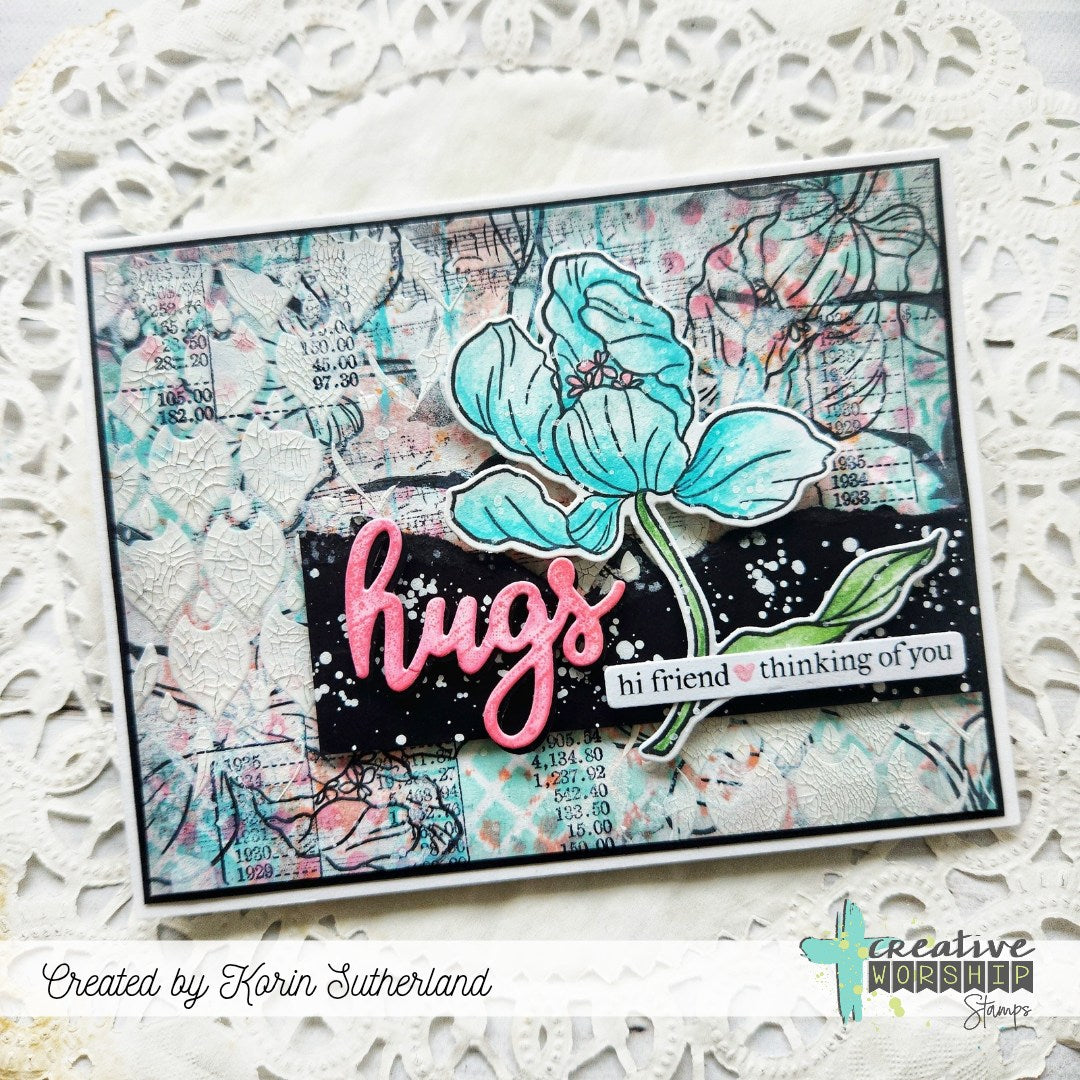 Blooming Tulips Stamp & Die Bundle