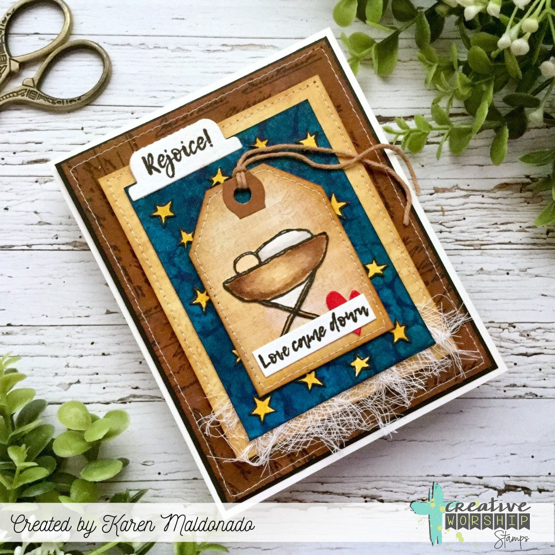 Vintage Snippets Clear Stamp Set