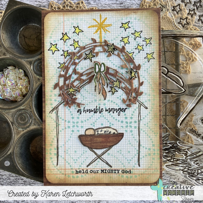 The First Christmas Clear Stamp Set