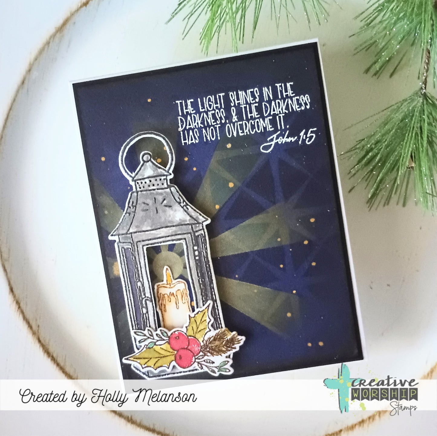 Lantern Light Clear Stamp Set