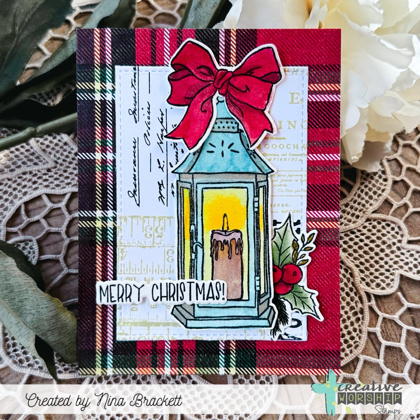 Lantern Light Clear Stamp Set