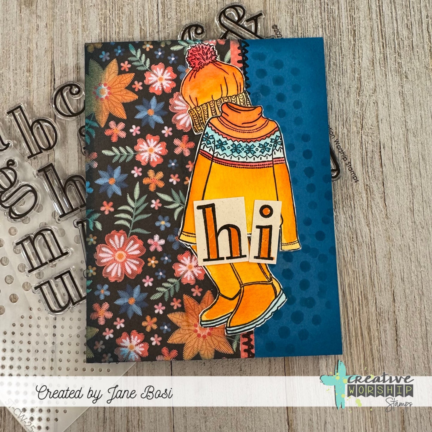 Sweater Weather Clear Stamp Set