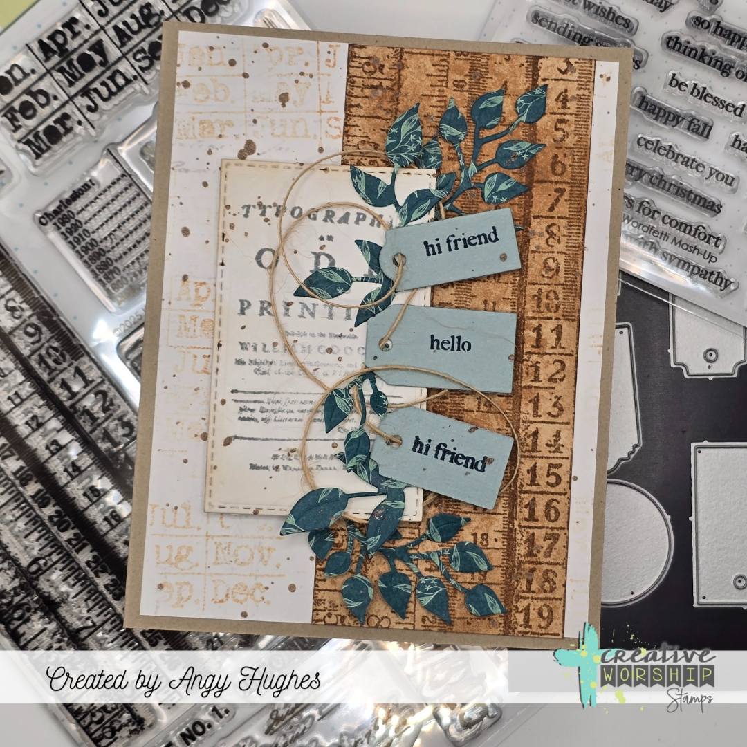 Wordfetti Mash-up Clear Stamp Set