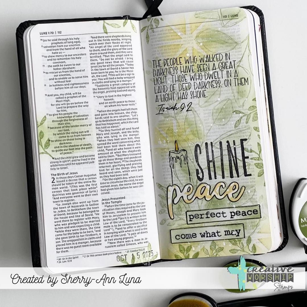 Lantern Light Clear Stamp Set