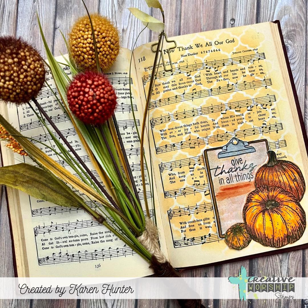 Heart of Gratitude Clear Stamp Set