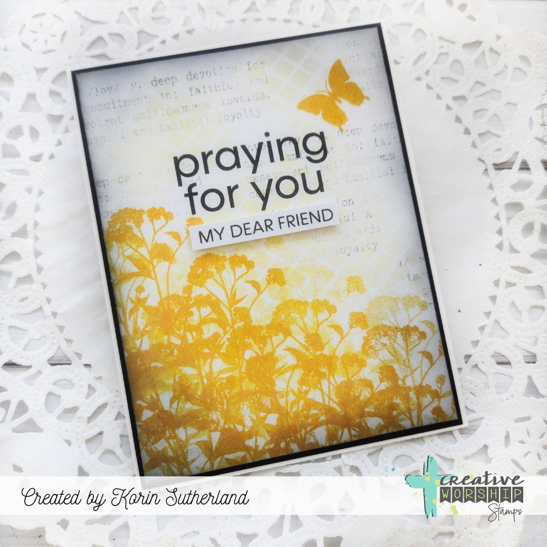 Nature Silhouettes Clear Stamp Set