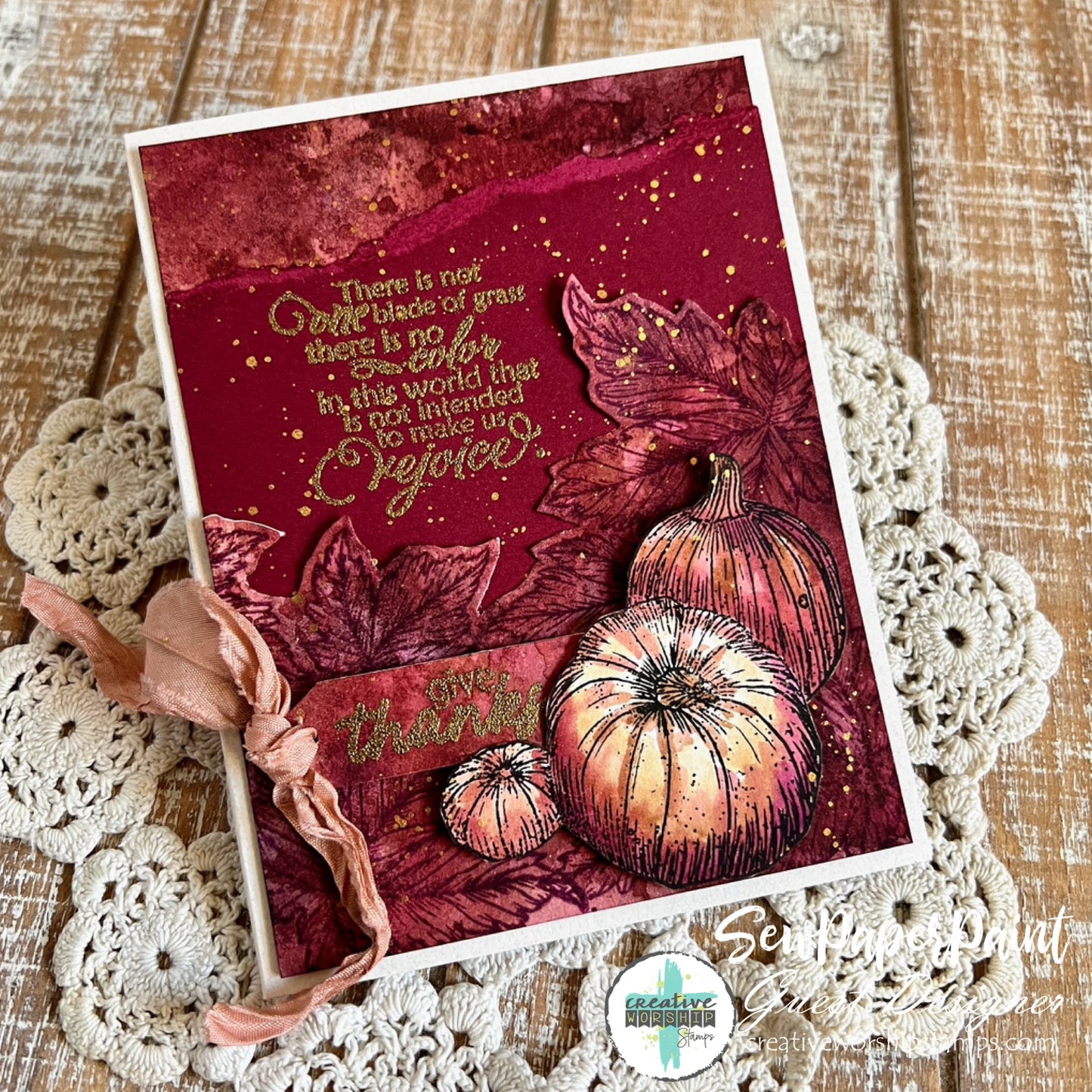 Colors of Fall Clear Stamp Set