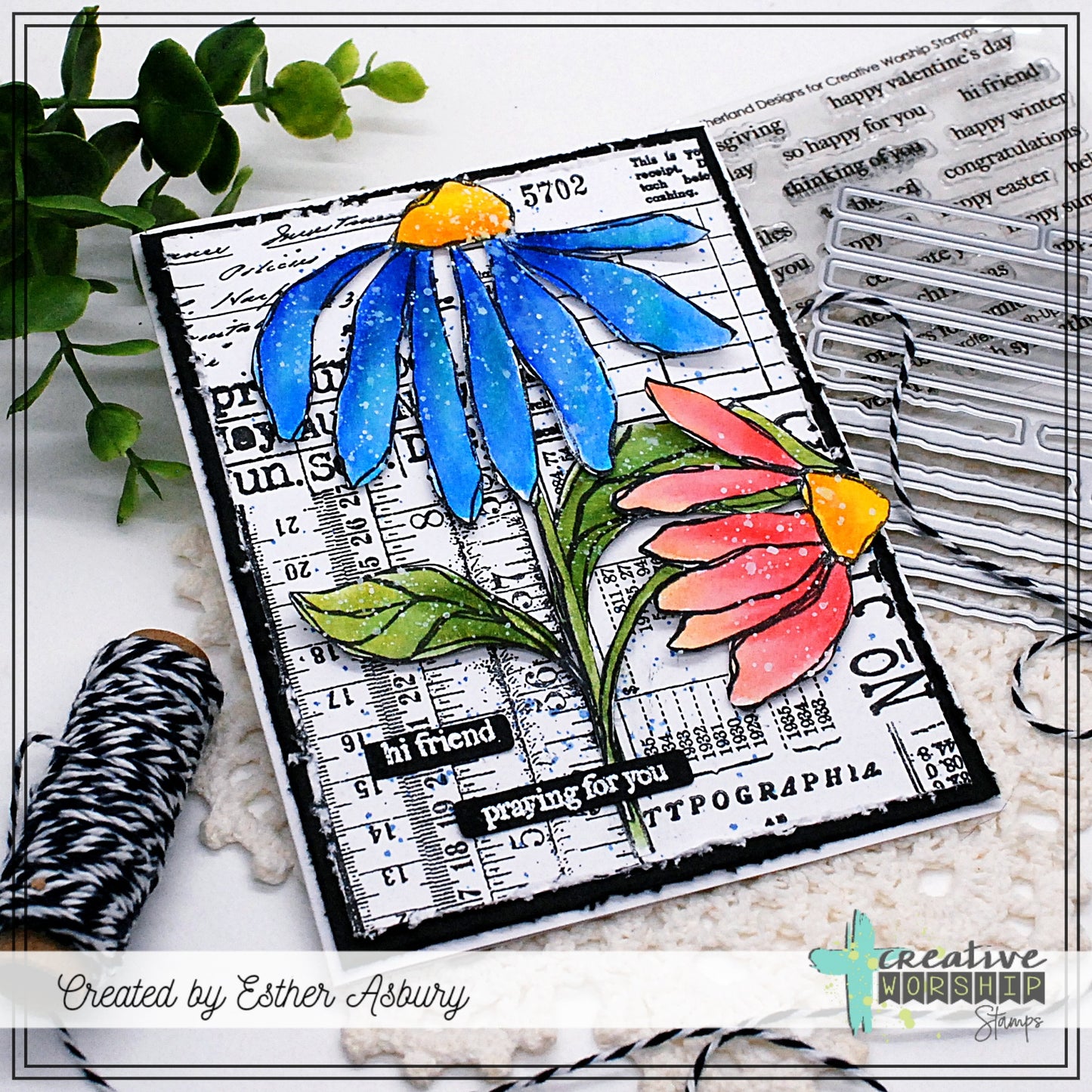 Wordfetti Strips Die Set