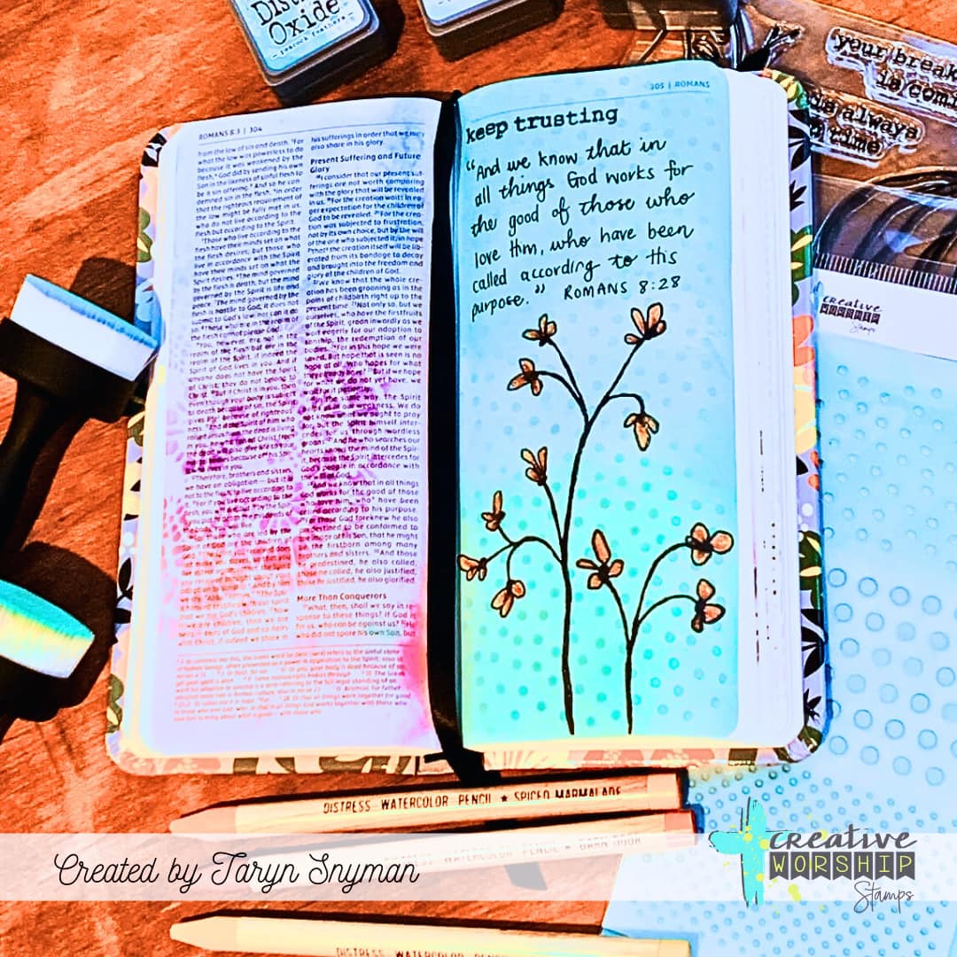 Lots of Dots Mini Stencil