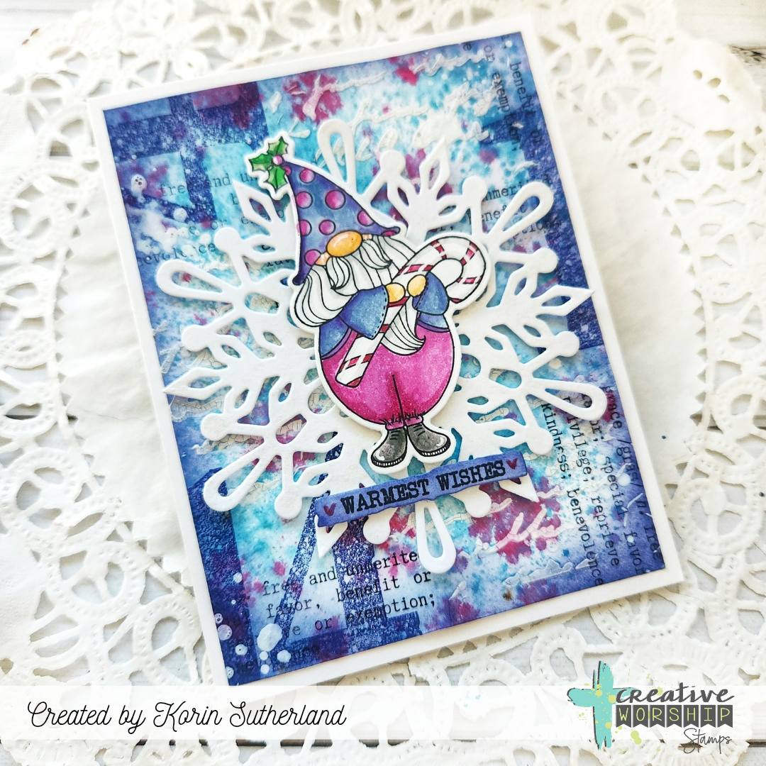 Christmas Gnomes Clear Stamp Set