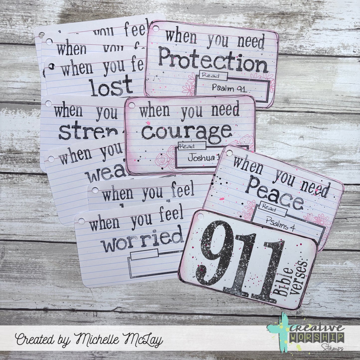 Mini Grunge Type Alpha Clear Stamp Set