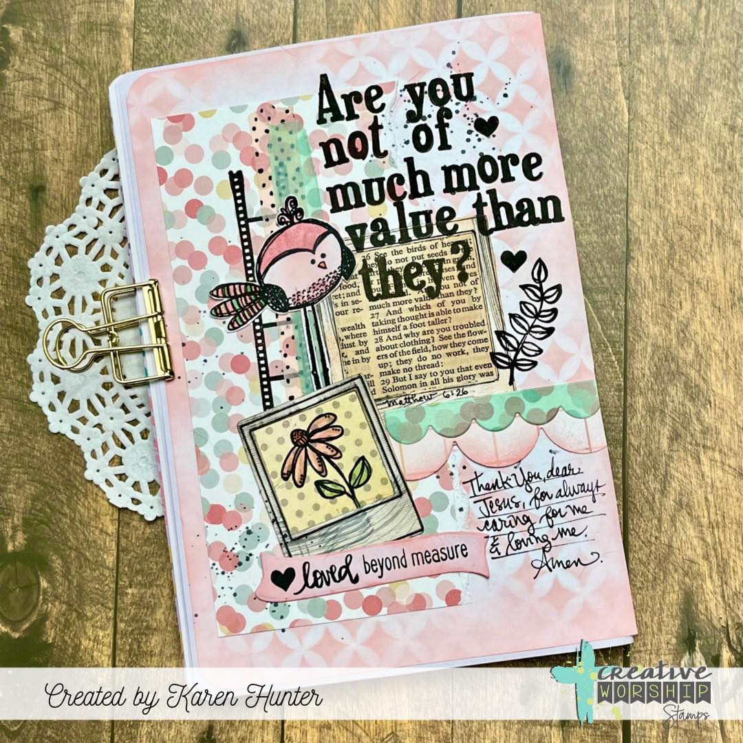 Cheery Birds & Buds Clear Stamp Set