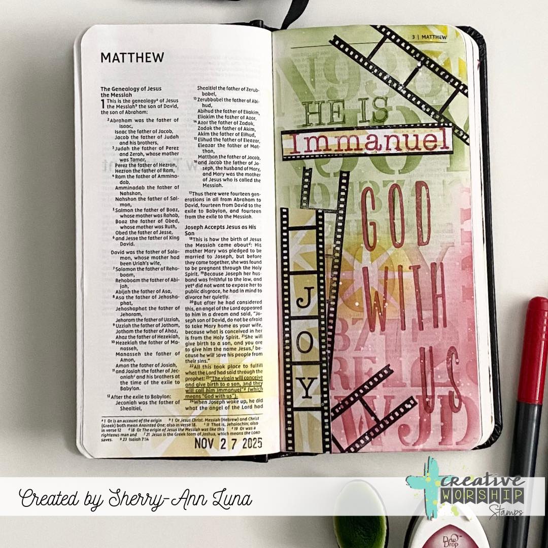 Skinny Caps Alpha Clear Stamp Set