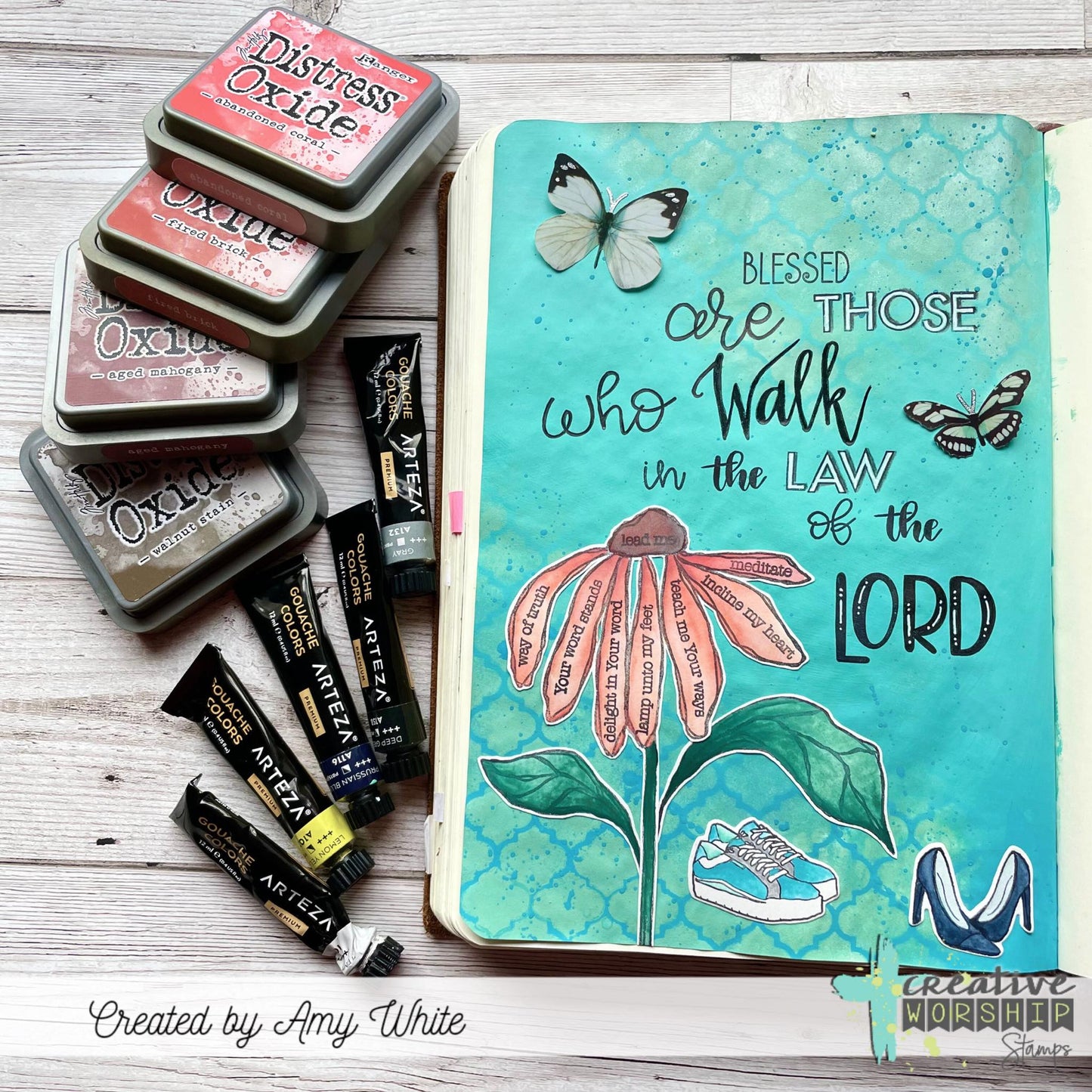 Curly Girl Alpha Clear Stamp Set