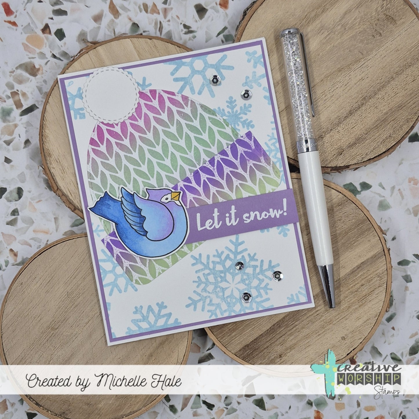 Winter Birds Clear Stamp Set