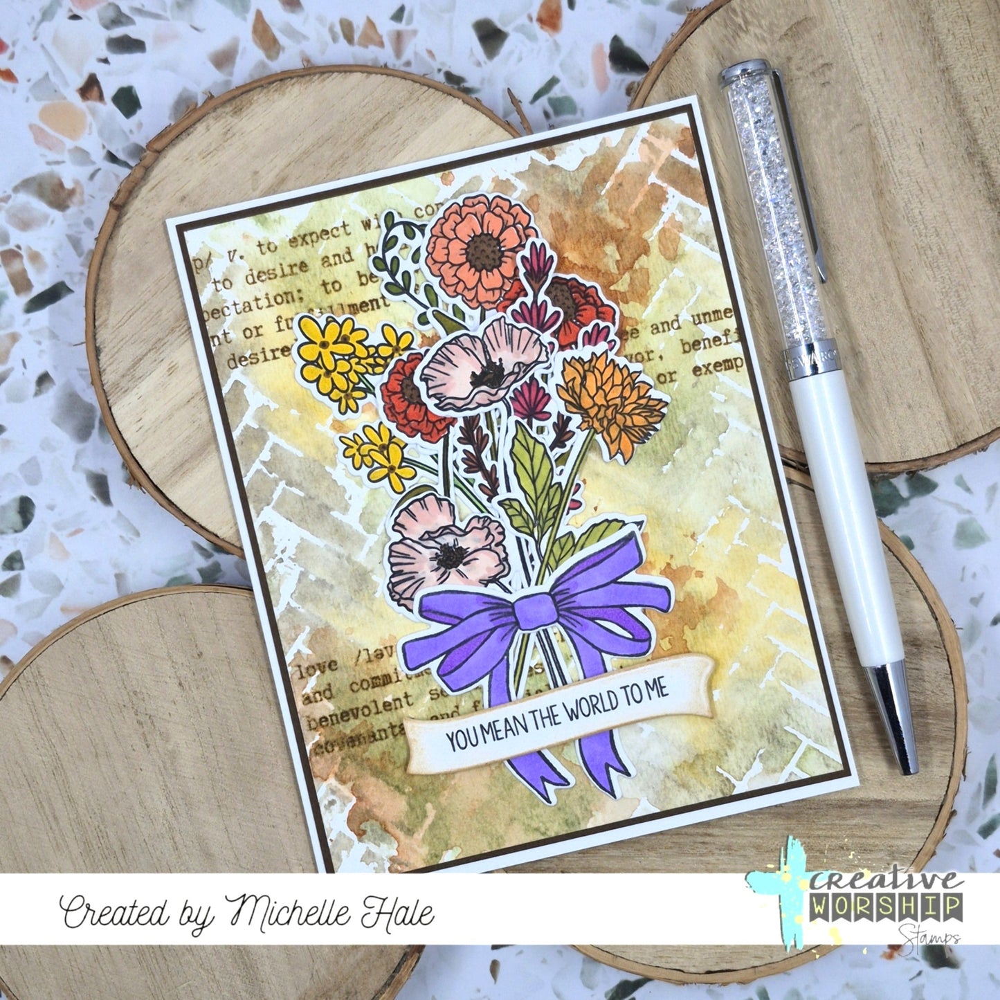 Herringbone Tile Stencil