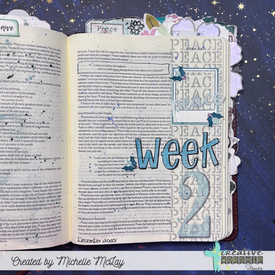 Jumbo Textured Numbers Clear Stamp Set