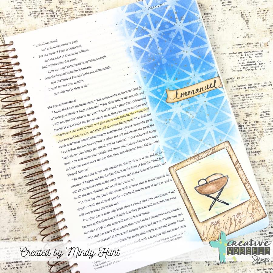 Star Pattern Stencil